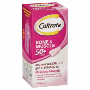 Caltrate Bone & Muscle 50 + Tablets 60