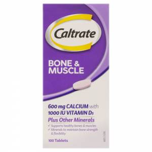 Caltrate Bone & Muscle Health Tablets 100
