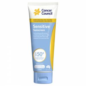 Cancer Council Sensitive 50+ 110ml