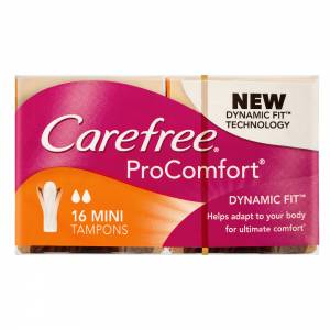 Carefree Tampons ProComfort Mini 16