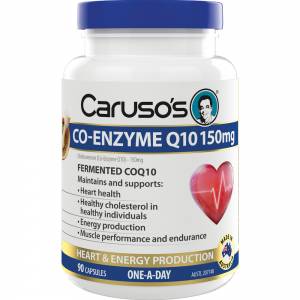 Caruso's Co-Enzyme Q10 150mg Capsules 90