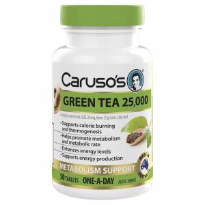 Caruso's Green Tea Tablets 50