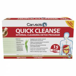 Caruso's Quick Cleanse 15 Day Detox Program Kit