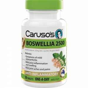 Carusos Boswellia 2500 Tablets 50