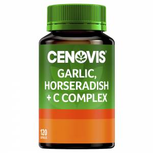 Cenovis Garlic, Horseradish + C Complex 120 Capsul...