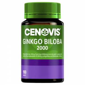 Cenovis Ginkgo Biloba 2000 Value Pack 100 Tablets