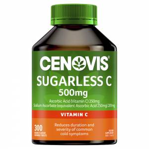 Cenovis Sugarless C 500mg Orange Flavour Value Pack 300 Tablets