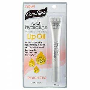 Chapstick Total Hydration Lip Oil Peach Tea 6.8ml