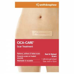 Cica-Care Scar Treatment Gel Sheet 6cm x 12cm 1 Only