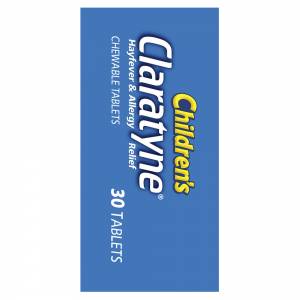 Claratyne Children's Grape Chewable Tablet 30