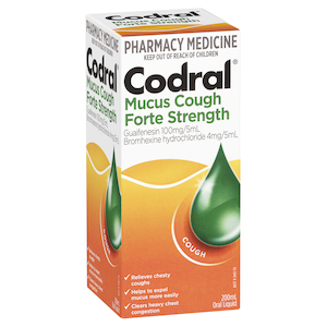 Codral Mucus Cough Forte Strength 200ml