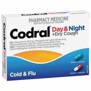 Codral PE Cold & Flu + Cough Day & Night C...