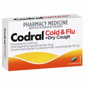 Codral PE Cold & Flu Multi-Action Capsules 24