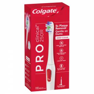 Colgate ProClinical 250R Deep Clean Electric Toothbrush White