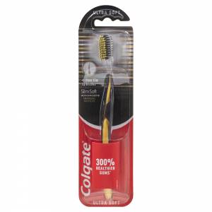 Colgate Toothbrush Advanced Charcoal Slim Soft 1 P...