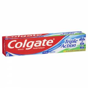 Colgate Toothpaste Triple Action Original Mint 160...