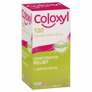 Coloxyl 120mg Tablets 100