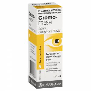 Cromo Fresh Allergy Eye Drops 10ml