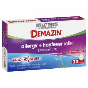 Demazin Allergy + Hayfever 30 Tablets