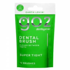Dentagenie Interdental Brush Size 0 Grey 12Pk