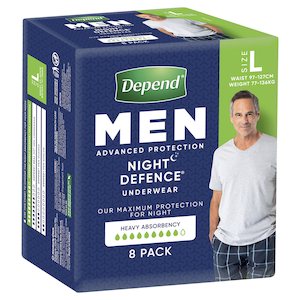 Depend Real Fit for Men Night Defence Underwear La...