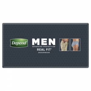 Depend Realfit Underwear Male Medium 8 Pack