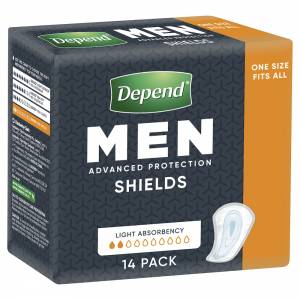 Depend Shields For Men 14 Pack