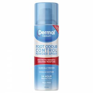 Dermal Therapy Foot Odour Control Powder Spray 210...