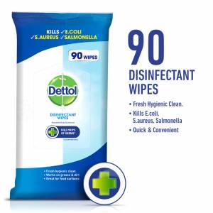 Dettol Surface Wipes Fresh 90