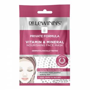 Dr LeWinn's Vitamin and Mineral Nourishing Face Mask 1 Single Use