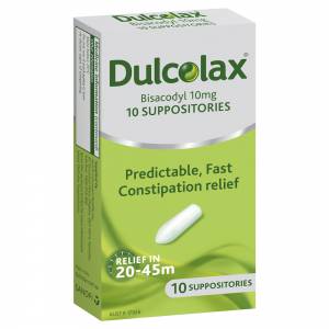 Dulcolax Suppositories 10mg 10