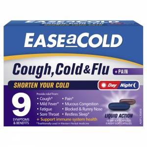 Easeacold Cough Cold & Flu Day & Night 24