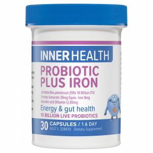 EN Inner Health Probiotic Plus Iron 30 Capsules