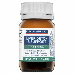 Ethical Nutrients Liver Detox & Support 30 Tab...