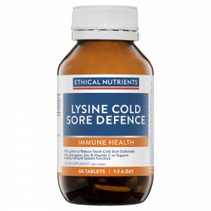 Ethical Nutrients Lysine Cold Sore 60 Tablets