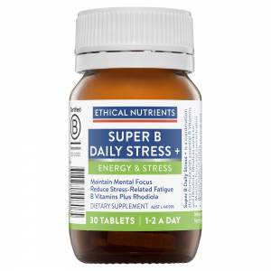 Ethical Nutrients Super B Daily Stress 30 Tablets
