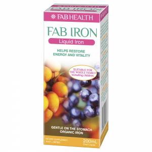 FAB Iron Liquid Iron 200ml