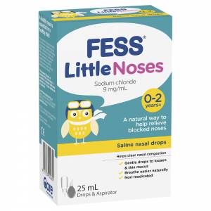 Fess Little Noses 25ml Drops + Aspirator