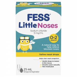 Fess Little Noses 25ml Drops + Aspirator