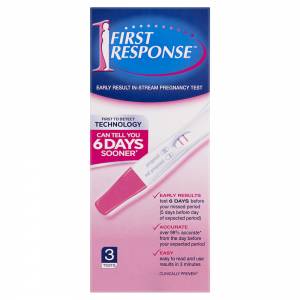 First Response Instream Pregnancy Test 3 Test