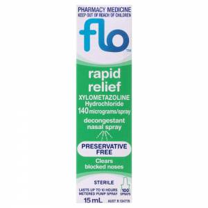 Flo Rapid Relief Nasal Spray 15ml