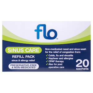 Flo Sinus Care Refill Pack 20 Sachets
