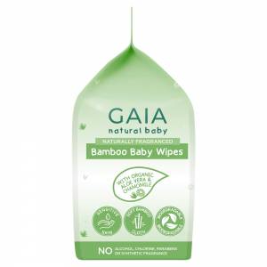 Gaia Natural Baby Baby Wipes Value Pack 240