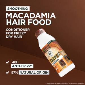 Garnier Fructis Hair Food Conditioner Smoothing Macadamia 350ml