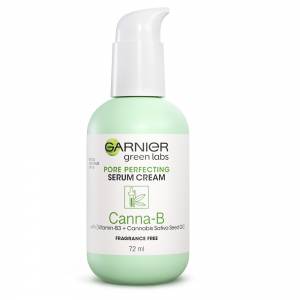 Garnier Green Labs Pore Perfecting Serum Cream Canna-B SPF 15 Fragrance Free