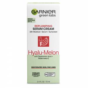 Garnier Green Labs Replumping Serum Cream Hyalu-Melon 72ml