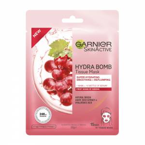Garnier Hydrabomb Tissue Mask Grape Seed