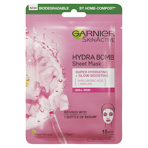 Garnier HydraBomb Tissue Mask Sakura/Hyaluronic 28...