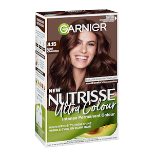 Garnier Nutrisse 4.15 Iced Chestnut Mohogany Ash Brown