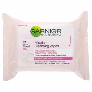 Garnier Skin Active Micellar Cleansing Wipes 25Pk